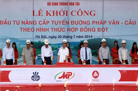 DỰ ÁN NÂNG CẤP CAO TỐC PHÁP VÂN - CẦU GIẼ